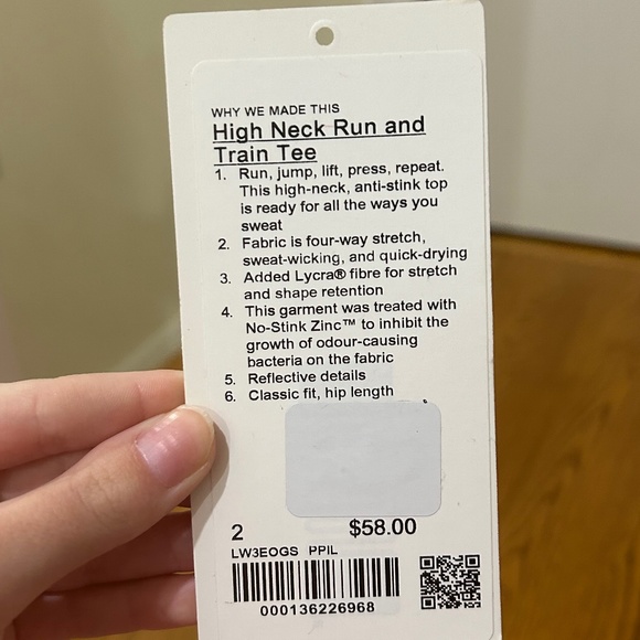 Sonic Pink High Neck Run and Train Tee - Picture 3 of 3